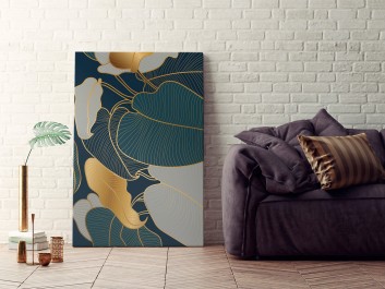 Mądrość natury - nowoczesny obraz do sypialni - 120x80 cm