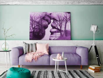 Antologia romantyzmu - nowoczesny obraz do sypialni