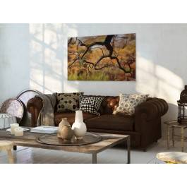 Zakątek marzycieli - nowoczesny obraz na płótnie - 120x80 cm