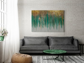 Neapolitański skarb - nowoczesny obraz na płótnie - 120x80 cm