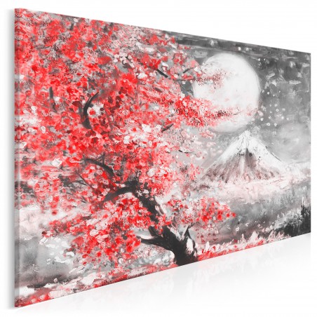 Święto O-bon - nowoczesny obraz do sypialni - 120x80 cm