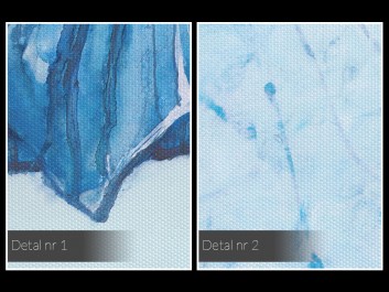 Moc wody - nowoczesny obraz do salonu - 120x80 cm