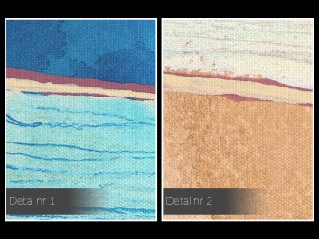 Bieguny uczuć - nowoczesny obraz na płótnie - 120x80 cm