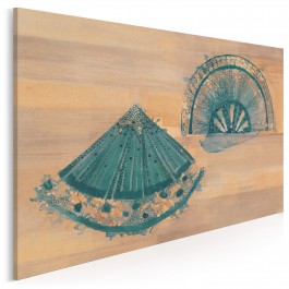 Wachlarz emocji - nowoczesny obraz do salonu - 120x80 cm Wachlarz emocji - nowoczesny obraz do salonu - 120x80 cm