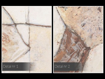 Moc ziemi - nowoczesny obraz na płótnie - 120x80 cm