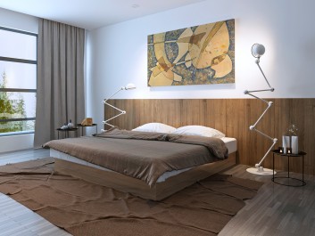 Panaceum - nowoczesny obraz do sypialni - 120x80 cm Panaceum - nowoczesny obraz do sypialni - 120x80 cm