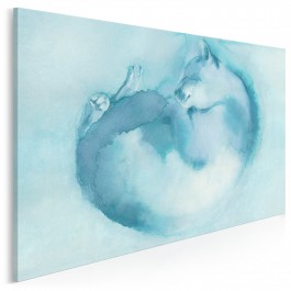 Puszek kłębuszek - nowoczesny obraz do salonu