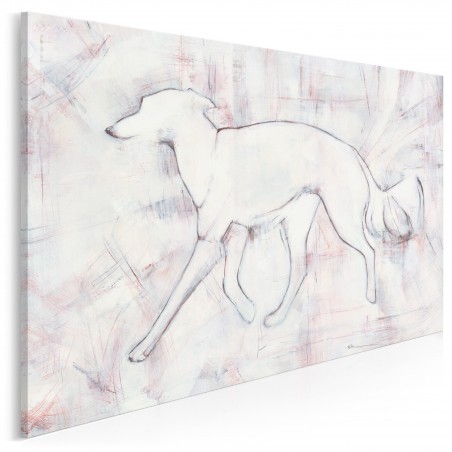 Chart ducha - nowoczesny obraz na płótnie -120x80 cm