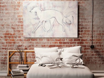 Chart ducha - nowoczesny obraz na płótnie -120x80 cm Chart ducha - nowoczesny obraz na płótnie -120x80 cm