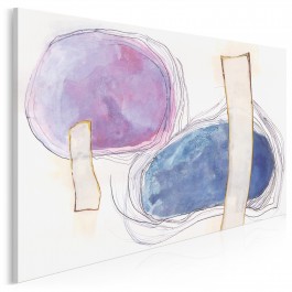 Drogi wolności - nowoczesny obraz do sypialni - 120x80 cm