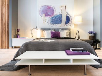 Drogi wolności - nowoczesny obraz do sypialni - 120x80 cm