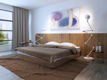 Drogi wolności - nowoczesny obraz do sypialni - 120x80 cm