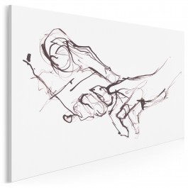 Mój najmilszy - nowoczesny obraz do salonu - 120x80 cm