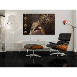 Żelazna dama - nowoczesny obraz na płótnie - 120x80 cm Żelazna dama - nowoczesny obraz na płótnie - 120x80 cm