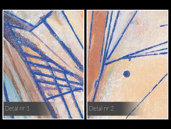 Próżne echo - nowoczesny obraz na płótnie - 120x80 cm Próżne echo - nowoczesny obraz na płótnie - 120x80 cm