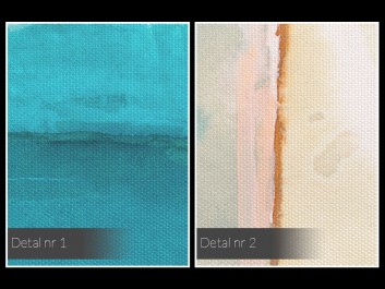 Samotny rejs - nowoczesny obraz do sypialni - 120x80 cm