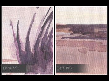 Na wydmach - nowoczesny obraz do sypialni - 120x80 cm