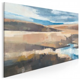 Tundra - nowoczesny obraz do salonu - 120x80 cm Tundra - nowoczesny obraz do salonu - 120x80 cm