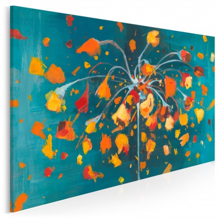 C'est la vie! - nowoczesny obraz na płótnie - 120x80 cm