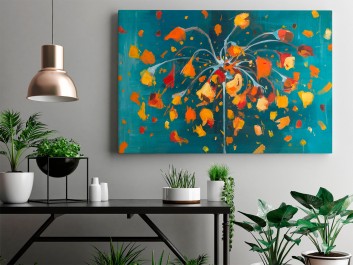 C'est la vie! - nowoczesny obraz na płótnie - 120x80 cm C'est la vie! - nowoczesny obraz na płótnie - 120x80 cm