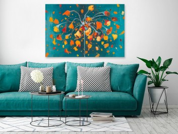 C'est la vie! - nowoczesny obraz na płótnie - 120x80 cm C'est la vie! - nowoczesny obraz na płótnie - 120x80 cm