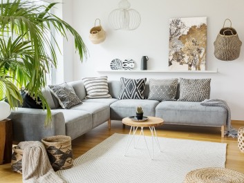 Energia spokoju - nowoczesny obraz do sypialni - 50x70 cm Energia spokoju - nowoczesny obraz do sypialni - 50x70 cm