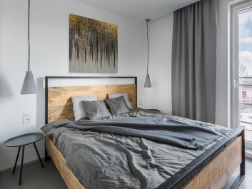 Komnata dobrobytu - nowoczesny obraz na płótnie - 80x80 cm