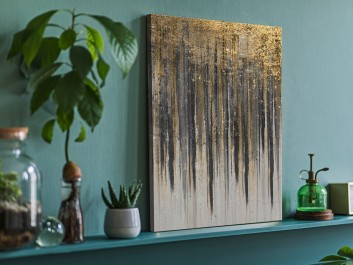 Komnata dobrobytu - nowoczesny obraz na płótnie - 50x70 cm