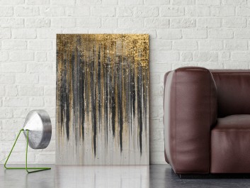 Komnata dobrobytu - nowoczesny obraz na płótnie - 50x70 cm