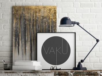 Komnata dobrobytu - nowoczesny obraz na płótnie - 50x70 cm