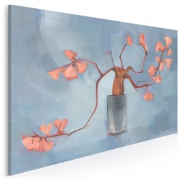 Przebudzenie magnolii - nowoczesny obraz na płótnie