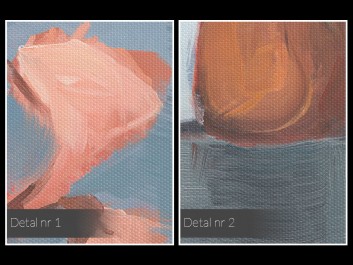 Przebudzenie magnolii - nowoczesny obraz na płótnie