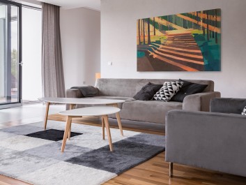 Przedświt - nowoczesny obraz do salonu