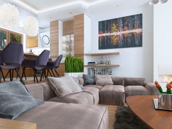 Esencjalizm - nowoczesny obraz do sypialni - 120x80 cm