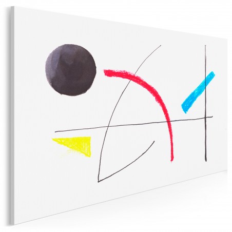 Filozofia egzystencji - nowoczesny obraz na płótnie - 120x80 cm