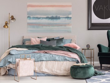 Madera - nowoczesny obraz do sypialni