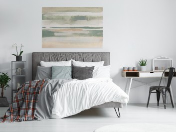 Mauritius - nowoczesny obraz do sypialni - 120x80 cm