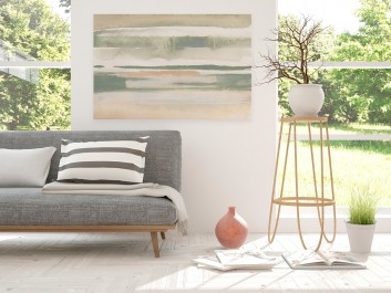 Mauritius - nowoczesny obraz do sypialni - 120x80 cm