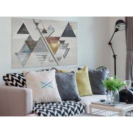 Teoria względności - nowoczesny obraz na płótnie - 120x80 cm