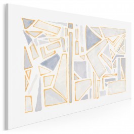 Ciało krystaliczne - nowoczesny obraz na płótnie - 120x80 cm