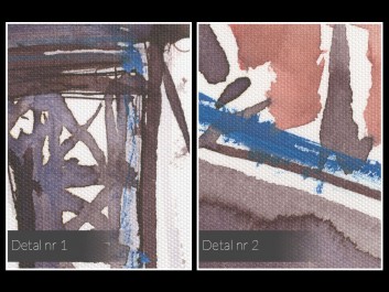 Pożegnanie z Brooklynem - nowoczesny obraz do salonu - 120x80 cm Pożegnanie z Brooklynem - nowoczesny obraz do salonu - 120x80 cm