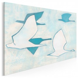 Czas odlotów - nowoczesny obraz do sypialni - 120x80 cm Czas odlotów - nowoczesny obraz do sypialni - 120x80 cm