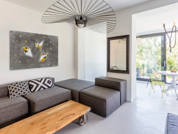 Sztuka origami - nowoczesny obraz na płótnie - 120x80 cm Sztuka origami - nowoczesny obraz na płótnie - 120x80 cm