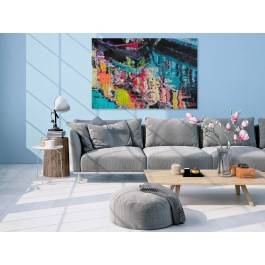 Aura transcendencji - nowoczesny obraz na płótnie - 120x80 cm