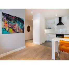 Aura transcendencji - nowoczesny obraz na płótnie - 120x80 cm