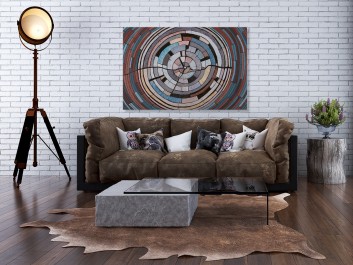 Portal wieczności - nowoczesny obraz na płótnie - 120x80 cm Portal wieczności - nowoczesny obraz na płótnie - 120x80 cm