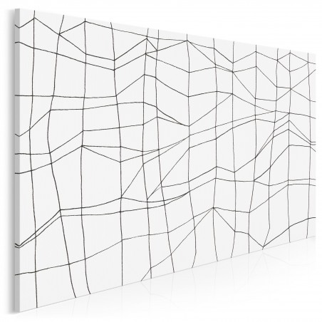 Linia horyzontu - nowoczesny obraz na płótnie - 120x80 cm