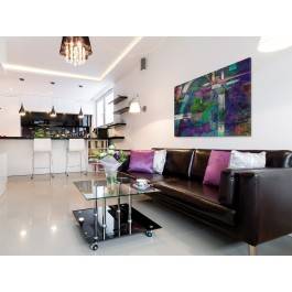 Triumf splendoru - nowoczesny obraz na płótnie - 120x80 cm