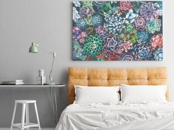 Bez ogródek - nowoczesny obraz do salonu