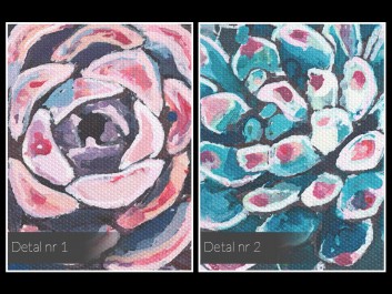 Bez ogródek - nowoczesny obraz do salonu